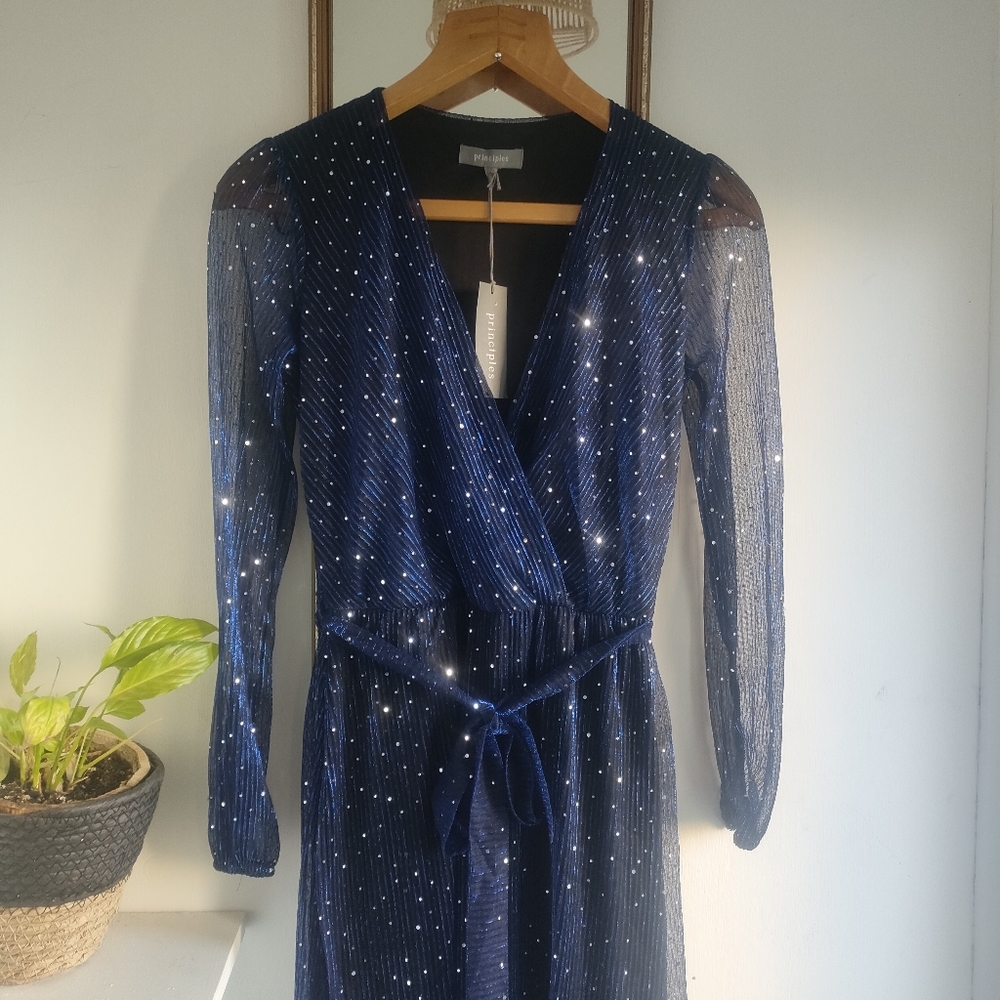 Principles Moonlight Wrap Dress BNWT - Picture 4 of 14